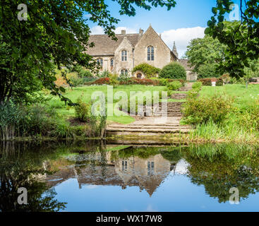 Great Chalfield Manor dans le Wiltshire UK Banque D'Images