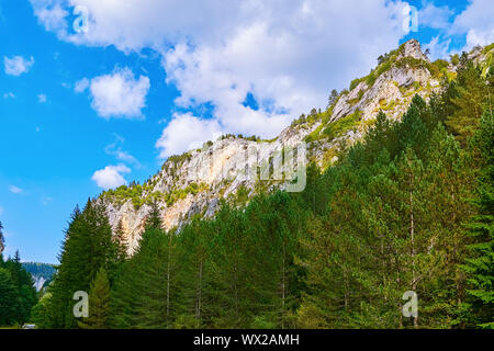 Montagnes des Rhodopes en Bulgarie Banque D'Images