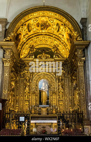 La Cappella della Madonna Grande à l'intérieur de la Cathédrale de Turin, une cathédrale catholique romaine à Turin dédiée à Saint Jean Bap Banque D'Images