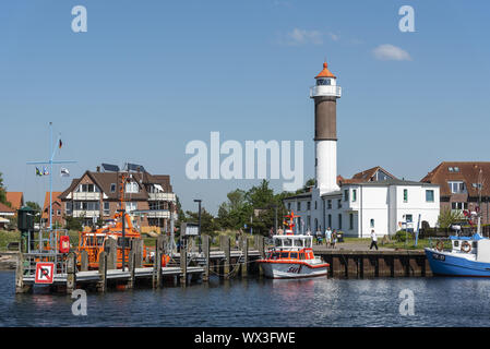 Harbour, l'île de Poel, Timmendorf, Mecklembourg-Poméranie-Occidentale, Allemagne, Europe Banque D'Images