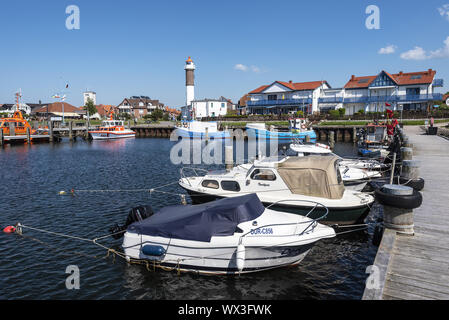 Harbour, l'île de Poel, Timmendorf, Mecklembourg-Poméranie-Occidentale, Allemagne, Europe Banque D'Images