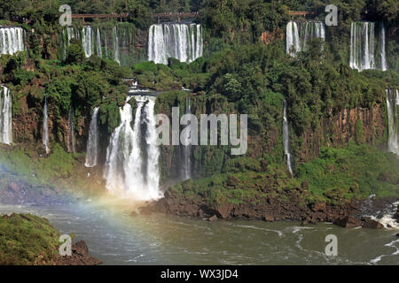 Chutes d'Iguazu Banque D'Images