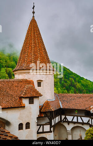 Château de Bran (château de Dracula) Banque D'Images