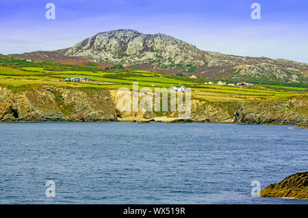 Une grande baie près de South Stack, Holyhead Banque D'Images