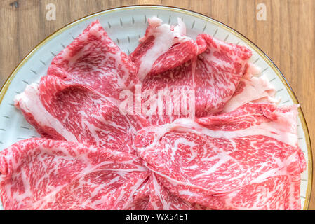 La texture de la viande bovine Banque D'Images