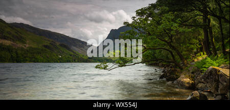 Buttermere Lake dans le Lake District Banque D'Images