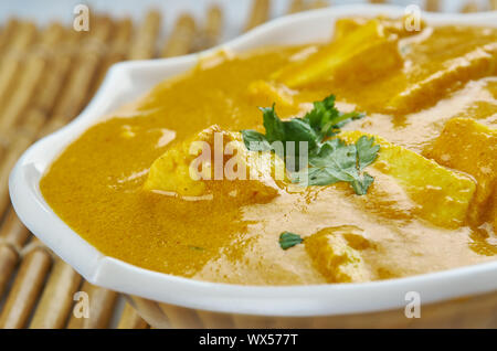 Lahsooni Le Methi Paneer Banque D'Images