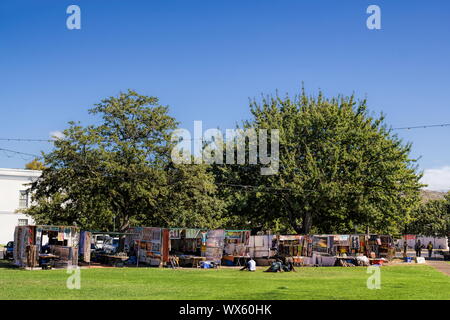 Stellenbosch, marché aux puces Banque D'Images