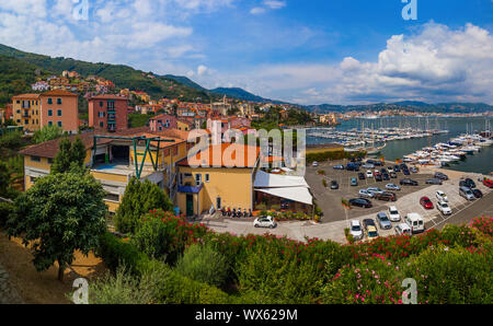 Le Grazie au Cinque Terre - Italie Banque D'Images