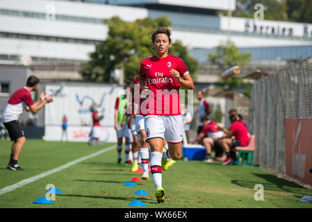 VALENTINA GIACINTI MILAN AC EN Roma vs ALLENAMENTO pendant Milan , Rome, Italie, 15 septembre 2019, le soccer le football italien Serie A championnat des femmes Banque D'Images