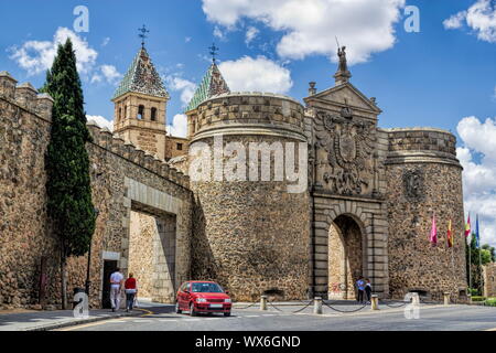 Toledo, nouvelle porte charnière Banque D'Images