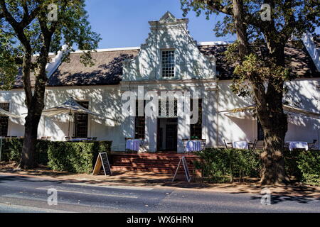 Manor House à Stellenbosch Banque D'Images