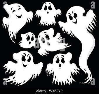 Sujet de droit 1 Ghost Illustration de Vecteur