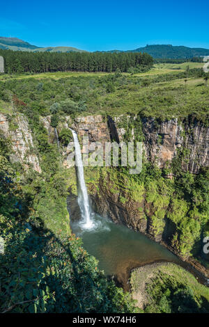 Mac Mac tombe dans la région de Sabie, Panorama Route, Mpumalanga, Afrique du Sud Banque D'Images