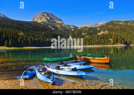 Crno Jezero (Lac Noir) dans le Durmitor - Monténégro Banque D'Images