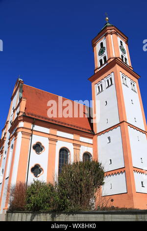 Krumbach est une ville en Bavière Banque D'Images