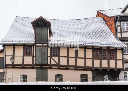 Site du patrimoine mondial de Quedlinburg Impressions de la Vieille Ville Banque D'Images