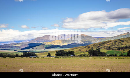 Paysage paysage dans le sud de la Nouvelle Zélande Banque D'Images