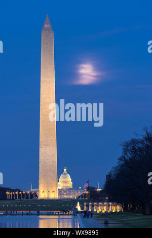 Washington Monument Banque D'Images