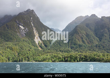 Paysages à Lac Te Anau, Nouvelle-Zélande Banque D'Images