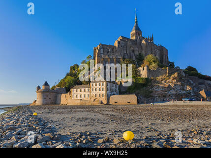 Abbaye du Mont Saint Michel - Normandie France Banque D'Images