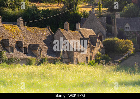 Les villages des Cotswolds en Angleterre Banque D'Images