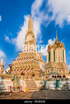 Belle vue de la guerre Arun. Bangkok, Thaïlande. Banque D'Images