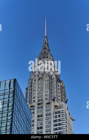 Le Chrysler Building à New York City Banque D'Images