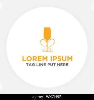 Nourriture et boissons/ pour tout logo shop et d'affaires ou des applications Illustration de Vecteur