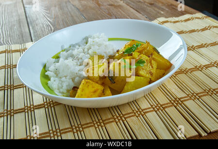 Curry de Daikon Banque D'Images