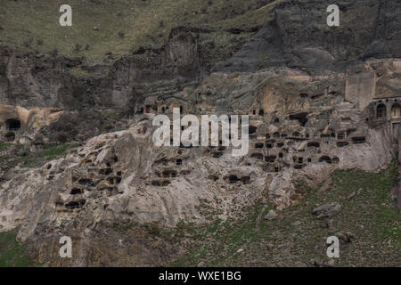 Vardsia ville cave ancienne colonie géorgienne Banque D'Images