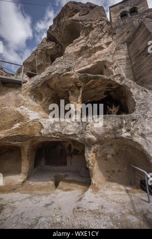 Vardsia ville cave ancienne colonie géorgienne Banque D'Images