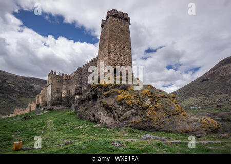 Château de Khertvisi ancienne fortification Banque D'Images