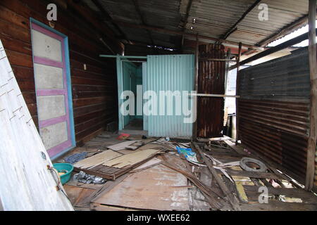 Voyageant à Belakang Padang, Penawar Rindu Island. Batam - Îles Riau Banque D'Images