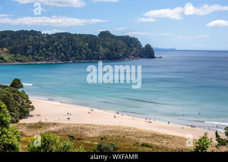 Hot springs beach Nouvelle-zélande Coromandel Banque D'Images