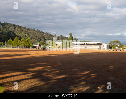 Maidstone Park Tous les dug up Banque D'Images