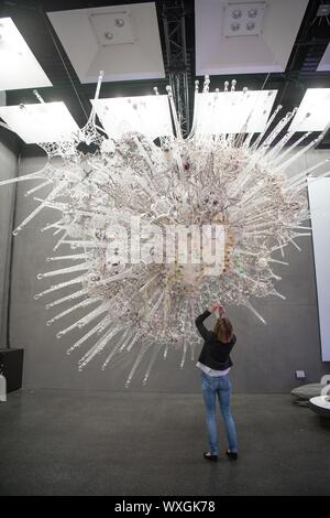 Berlin, Allemagne. 14Th Aug 2019. En vue de l'exposition, et de l'événement forum expérimental. Futurium Credit : Jörg Carstensen/dpa/Alamy Live News Banque D'Images