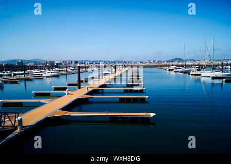 Port de Laredo en été Banque D'Images