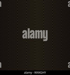 Motif transparent vintage doré sur fond noir. Vector illustration design rétro pour Illustration de Vecteur