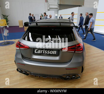 Un Carlsson A-Klasse W177 à partir de la voiture allemand Carlsson est affiché à l'accordeur le stand de l'état allemand de la Sarre au 2019 Internationale Automobil-Ausstellung (AAI). (Photo de Michael Debets / Pacific Press) Banque D'Images