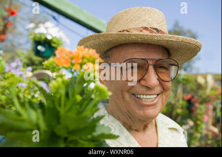 Senior homme Banque D'Images