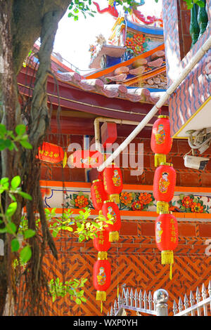 Shanghai, Chine - 15 JUIN 2019- Vue de la Mazu temple dédié à la déesse des marins en Xunpu Village, Quanzhou, province du Fujian, Chine. Banque D'Images