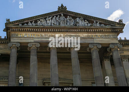 Harris Museum and Art Gallery dans le centre-ville de Preston, Lancashire, Royaume-Uni Banque D'Images