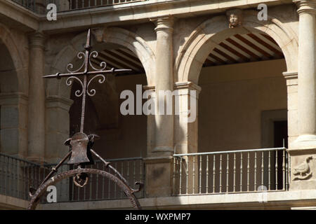 Détails de l'Université de Alcalá campus historique dans le centre-ville Banque D'Images