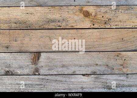 Old vintage des planches de bois, la texture. Banque D'Images