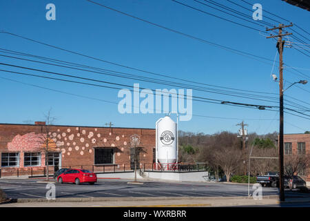 Spartanburg, USA - 25 Février 2019 : Avis d'une brasserie à Spartanburg, États-Unis. Banque D'Images