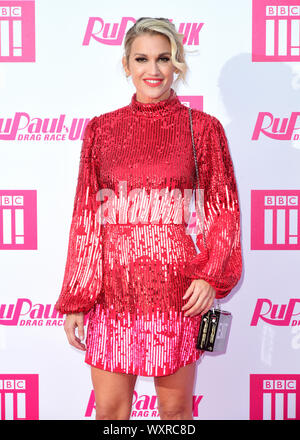 Ashley Roberts assistant à la RuPaul Drag race premiere, Bloomsbury Ballroom, Londres. Banque D'Images