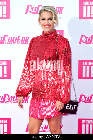 Ashley Roberts assistant à la RuPaul Drag race premiere, Bloomsbury Ballroom, Londres. Banque D'Images