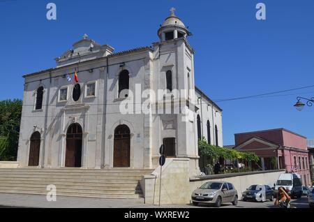 Constanta (Tomis) am Schwarzen Meer, Dobrudscha, Rumänien : die griechisch-orthodoxe Kirche Banque D'Images