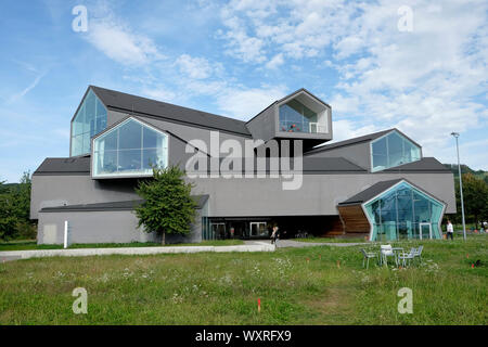 Vue de la maison Vitra à Weil am Rhein, Allemagne Banque D'Images